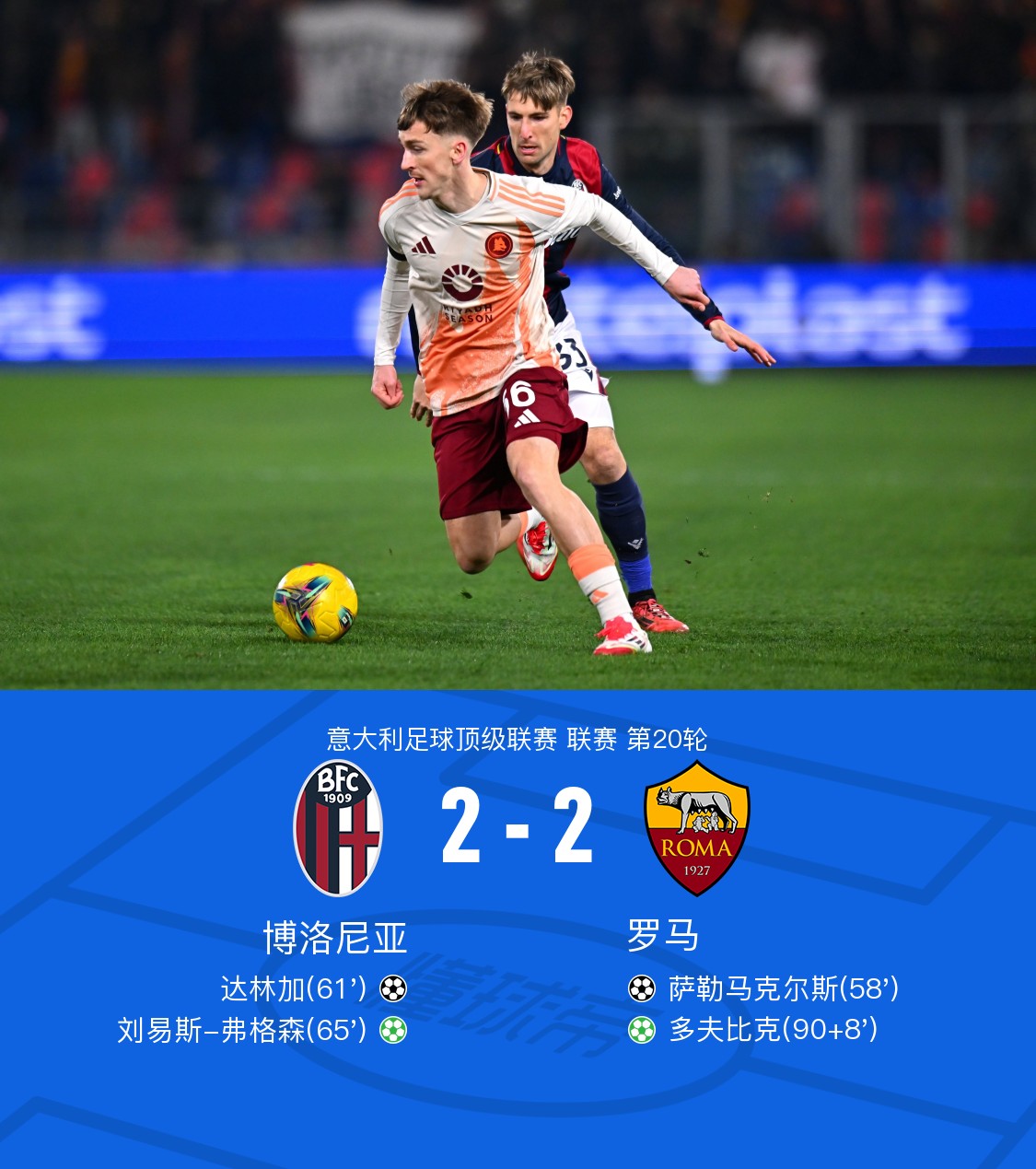 开云体育地址-罗马客场击败博洛尼亚，连胜收官